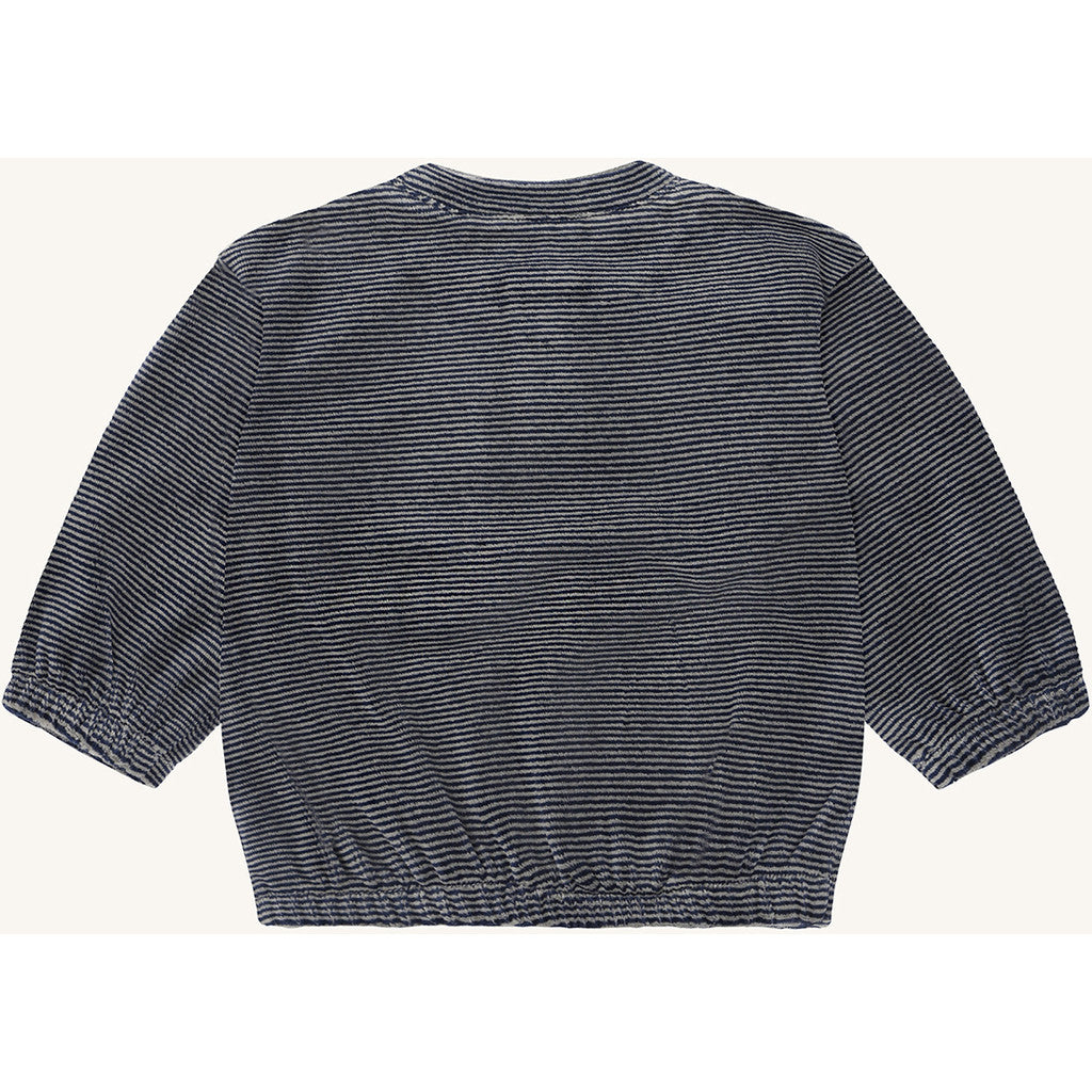 Hust & Claire HCSigurt Stripe Sweatshirt 3146 Blues