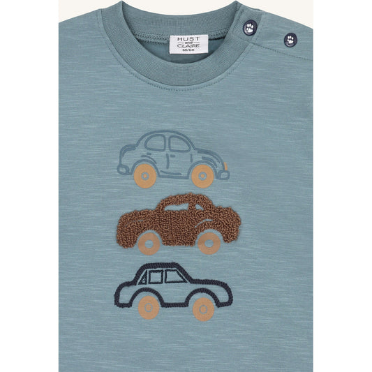 Hust & Claire HCSofus Loop Cars Sweatshirt 3140 Iron Blue