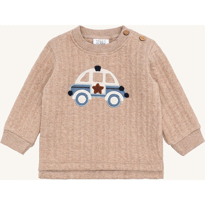 Hust & Claire HCSofus Policecar Sweatshirt 3554 Biscuit