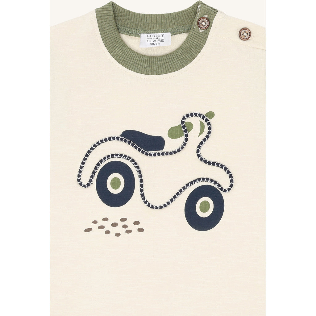 Hust & Claire HCSofus Scooter Sweatshirt 4434 Light Green