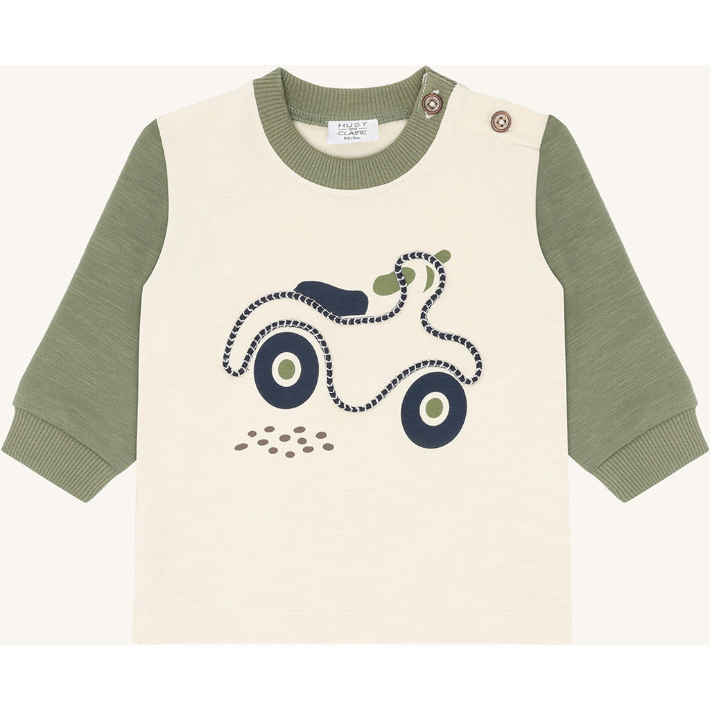 Hust & Claire HCSofus Scooter Sweatshirt 4434 Light Green