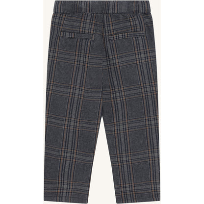 Hust & Claire HCTage Check Trousers 1202 Grey Blend