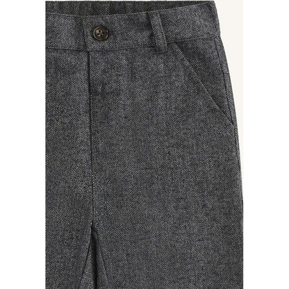 Hust & Claire HCTage  Herringbone Trousers 1202 Grey Blend