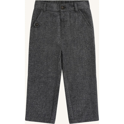 Hust & Claire HCTage  Herringbone Trousers 1202 Grey Blend