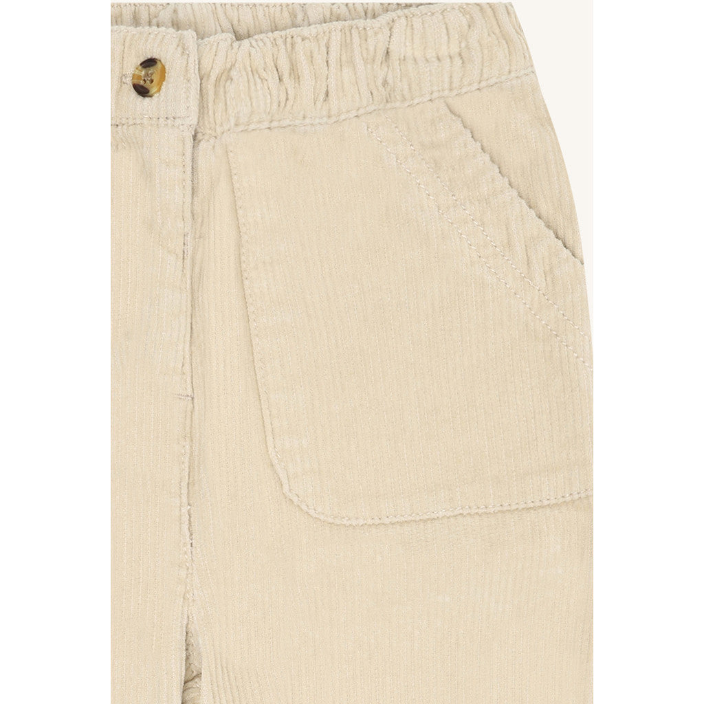 Hust & Claire HCTammy solid corduroy Trousers 4501 French Oak