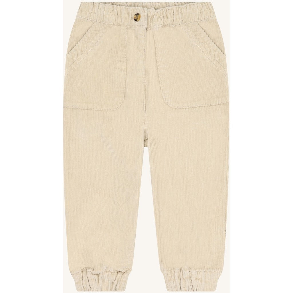 Hust & Claire HCTammy solid corduroy Trousers 4501 French Oak