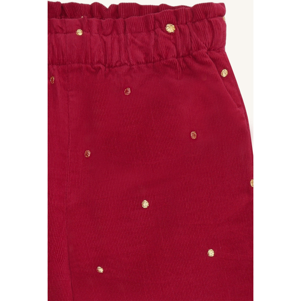 Hust & Claire HCThilde Dots Trousers 3379 Teaberry