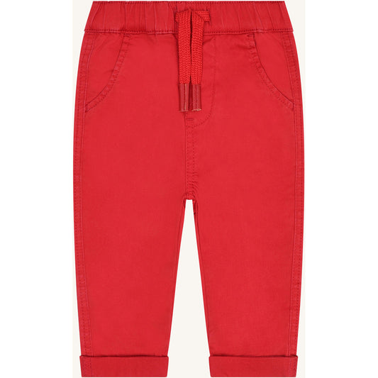 Hust & Claire HCTimon Twill Trousers 4373 Warm Red