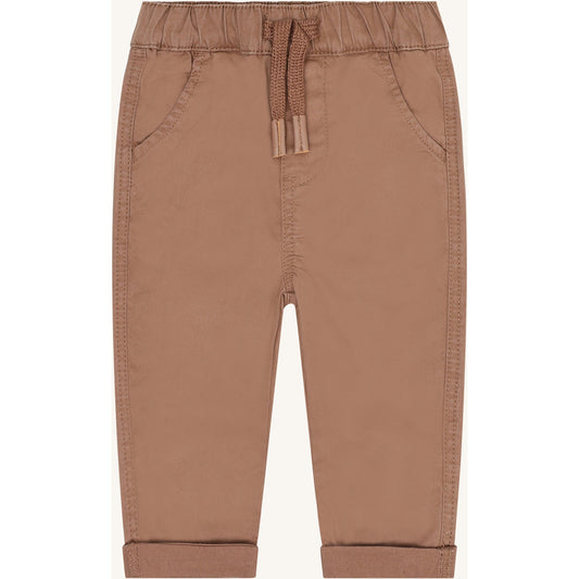 Hust & Claire HCTimon Twill Trousers 4536 Coca Mocha
