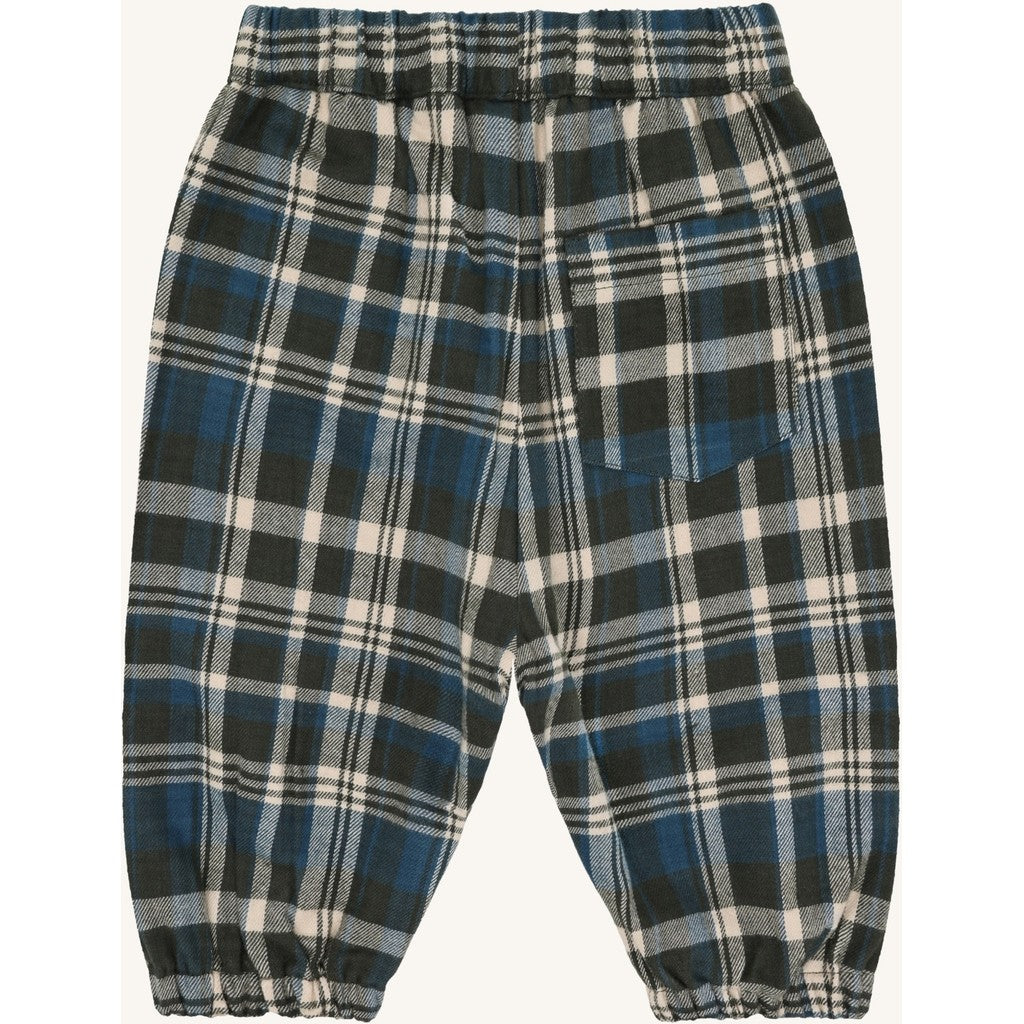 Hust & Claire HCTobby Urban check Trousers 3461 Deep Ivy