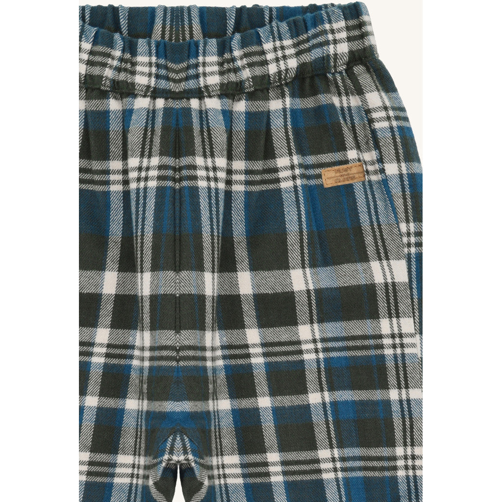 Hust & Claire HCTobby Urban check Trousers 3461 Deep Ivy