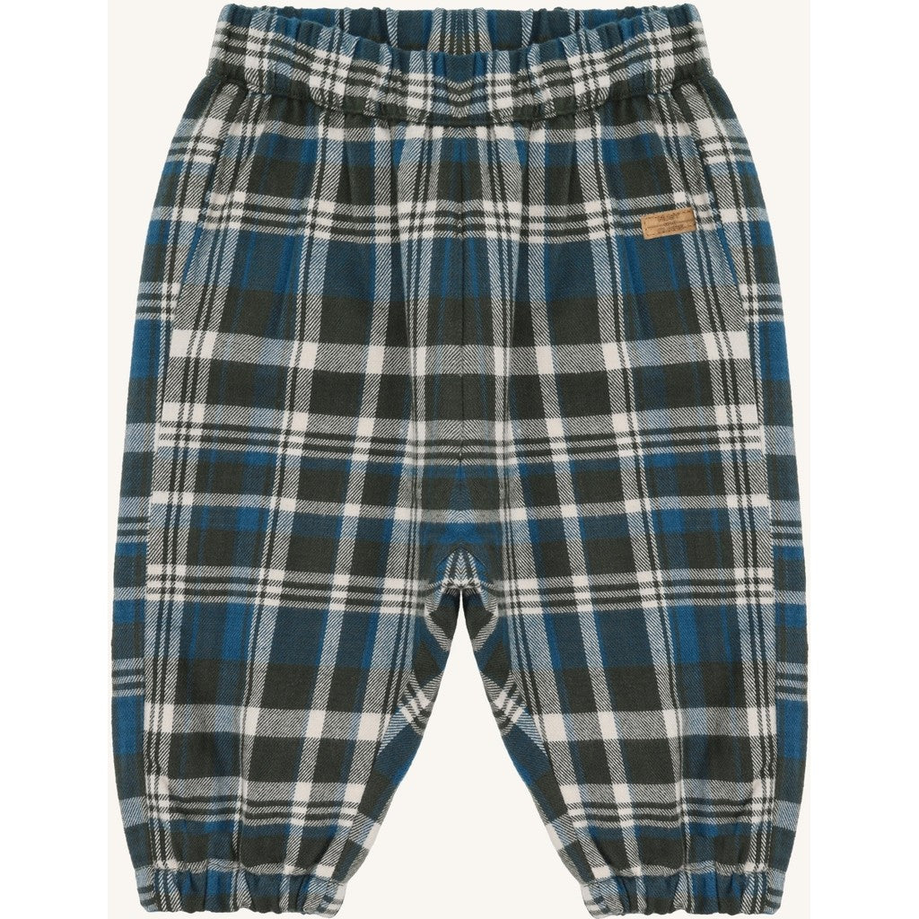 Hust & Claire HCTobby Urban check Trousers 3461 Deep Ivy
