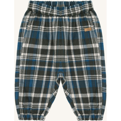 Hust & Claire HCTobby Urban check Trousers 3461 Deep Ivy
