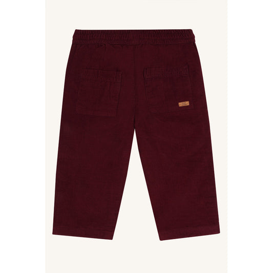 Hust & Claire HCTrevor Corduroy Jogging Trousers 4361 Red Chocolate