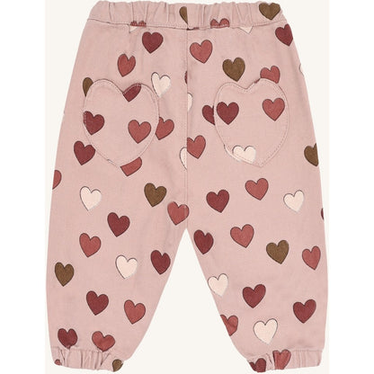 Hust & Claire HCTrine Fine twill Old Hearts Trousers 3735 Adobe Rose