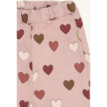 Hust & Claire HCTrine Fine twill Old Hearts Trousers 3735 Adobe Rose