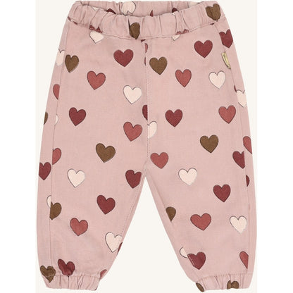 Hust & Claire HCTrine Fine twill Old Hearts Trousers 3735 Adobe Rose