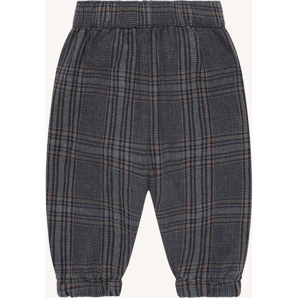 Hust & Claire HCTue Check Trousers 1202 Grey Blend