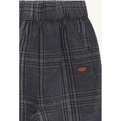 Hust & Claire HCTue Check Trousers 1202 Grey Blend