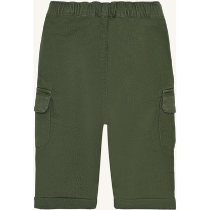 Hust & Claire HCTue Peached Canvas Trousers 3461 Deep Ivy