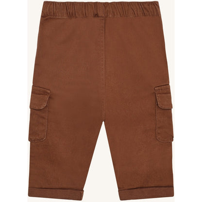 Hust & Claire HCTue Peached Canvas Trousers 4561 Bison
