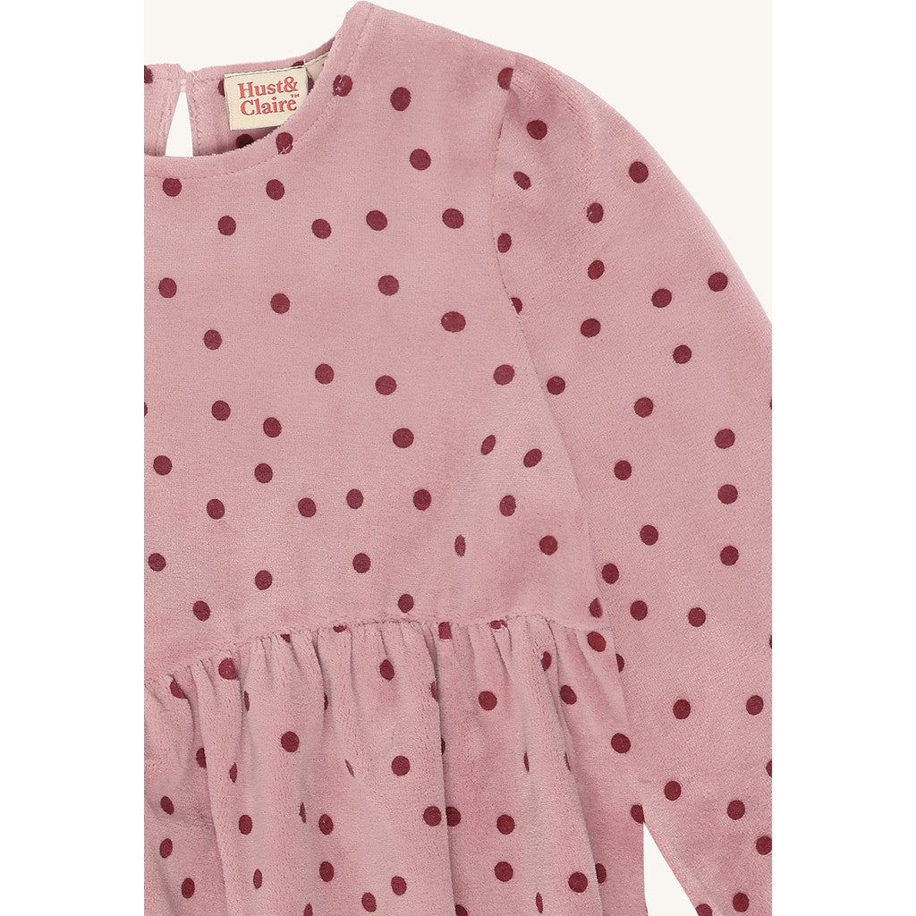 Hust & Claire HC Donna Dot Dresses 3875 Heather