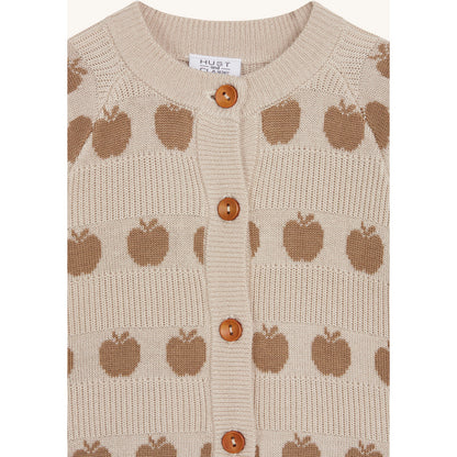 Hust & Claire Knit HCCuno Bamboo knit Cardigan 3515 Warm Sand