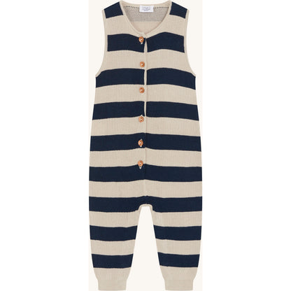 Hust & Claire Suit HCMonly Jacquard knit Pants suit 3146 Blues