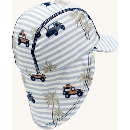 Hust & Claire Swimwear HCFasai Swimhat Boy Swim Hat 3246 White