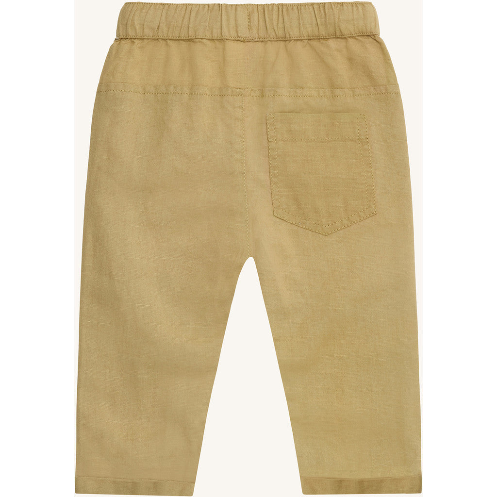 Hust & Claire Trousers HCTimon Linen YD Trousers 4442 Green Bone