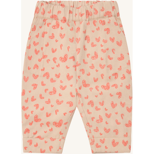 Hust & Claire Trousers HCTrine Fine twill Heart Trousers 3771 Wild Coral